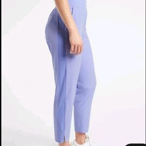 Athleta Brooklyn Mid Rise Ankle Women's Victorian Periwinkle Pants Size 20